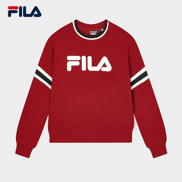 Red deals fila jumper