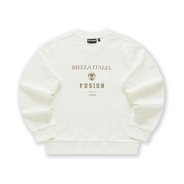 FILA FUSION Women's INLINE UNIFORM Pullover Sweater in White