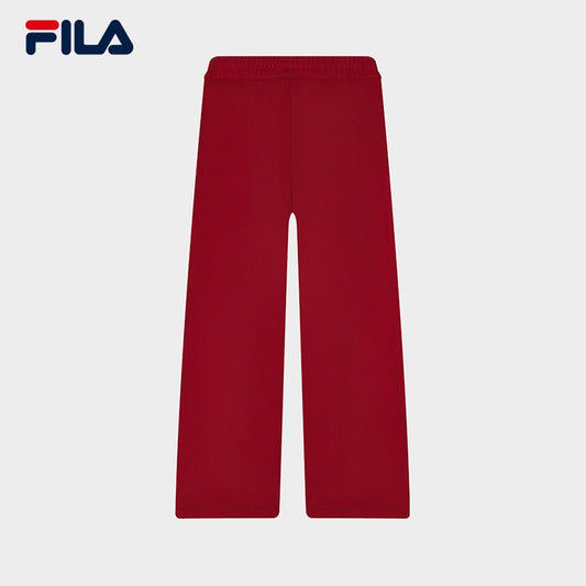 [ CNY Collection ] FILA CORE WHITE LINE ORIGINALE Women's Knit Pants in Pink