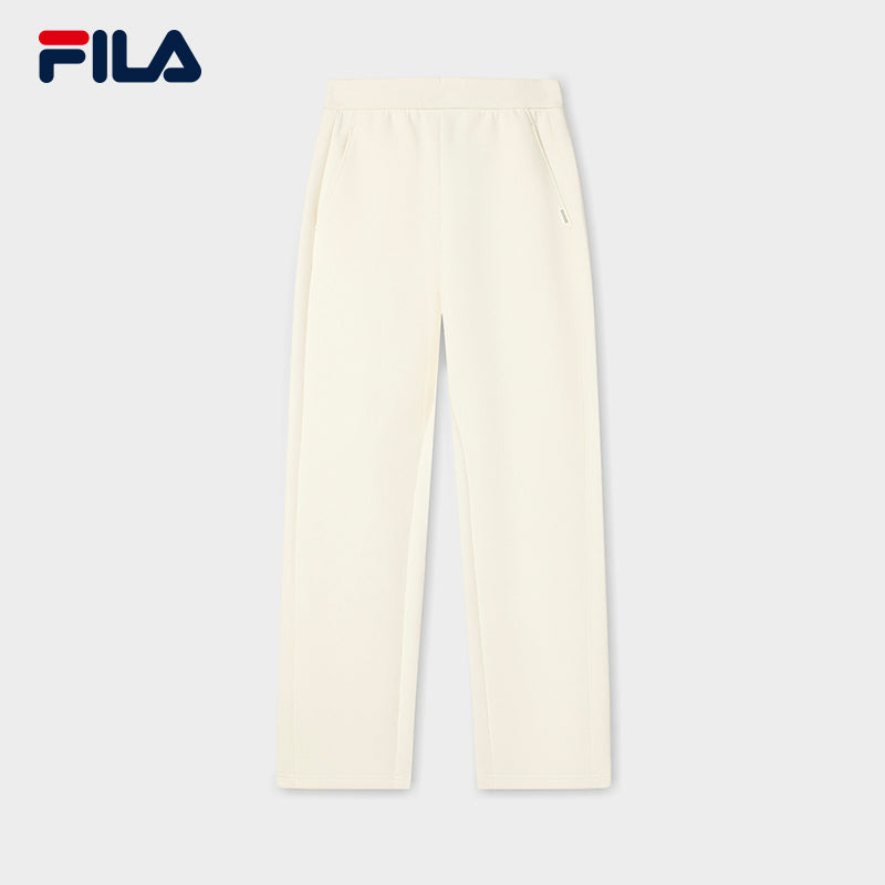 FILA CORE Women's WHITE LINE EMERALD Knit Pants in Ash