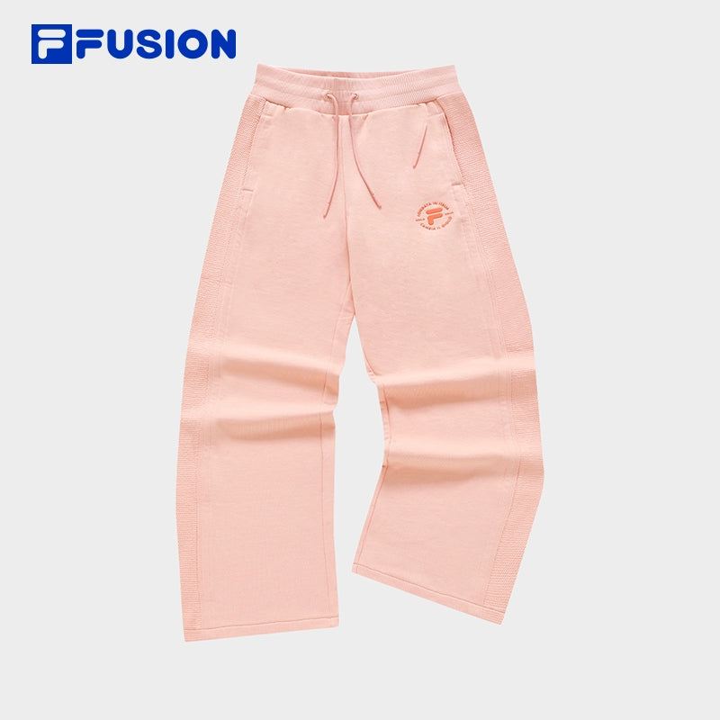FILA FUSION Women's INLINE UNIFORM Knit Pants in Orange