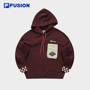 FILA FUSION x FACETASM Women's Hooded Sweater in Red