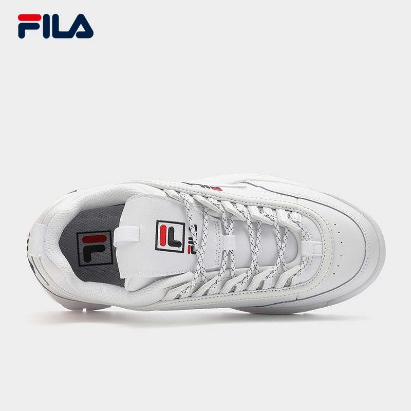 All white hot sale fila disruptor