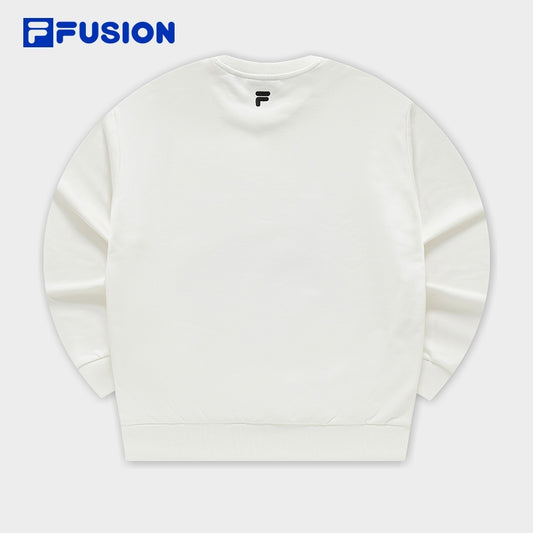 FILA FUSION Men's INLINE UNIFORM Pullover Sweater in White