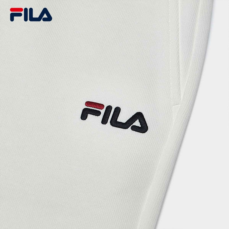 FILA CORE Women's RETRO SPORTS WHITE LINE ORIGINALE Knit Pants in Whit