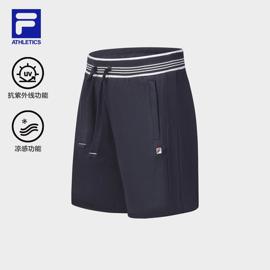 FILA CORE ATHLETICS TENNIS Women Knitted Shorts in Navy