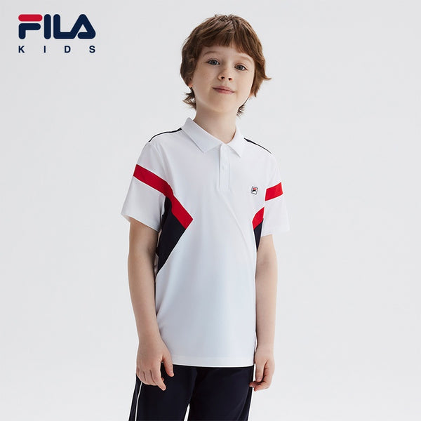 130 165cm FILA KIDS ART IN SPORTS PERFORMANCE TENNIS Boy s Short Sle