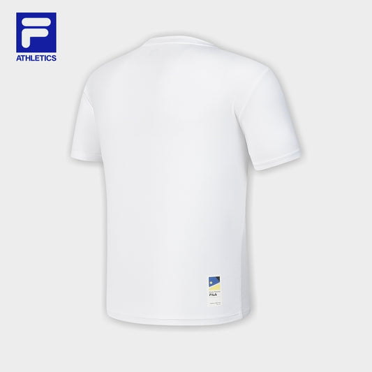 FILA CORE ATHLETICS TENNIS Men Short Sleeve T-shirt in White