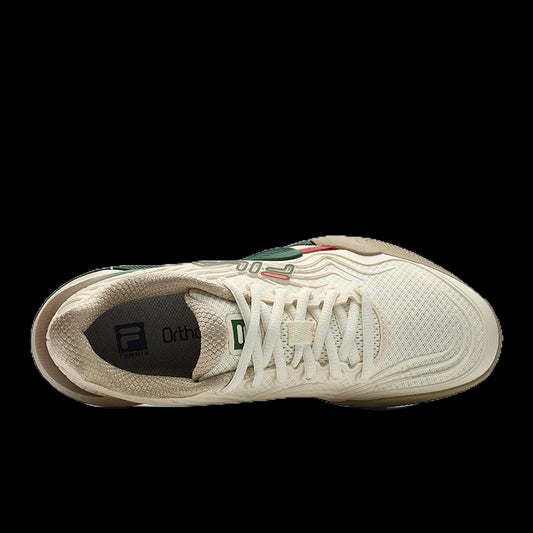 FILA CORE Men's POTENZA 1+ ATHLETICS SPORT PERFORMANCE Tennis Shoes in White