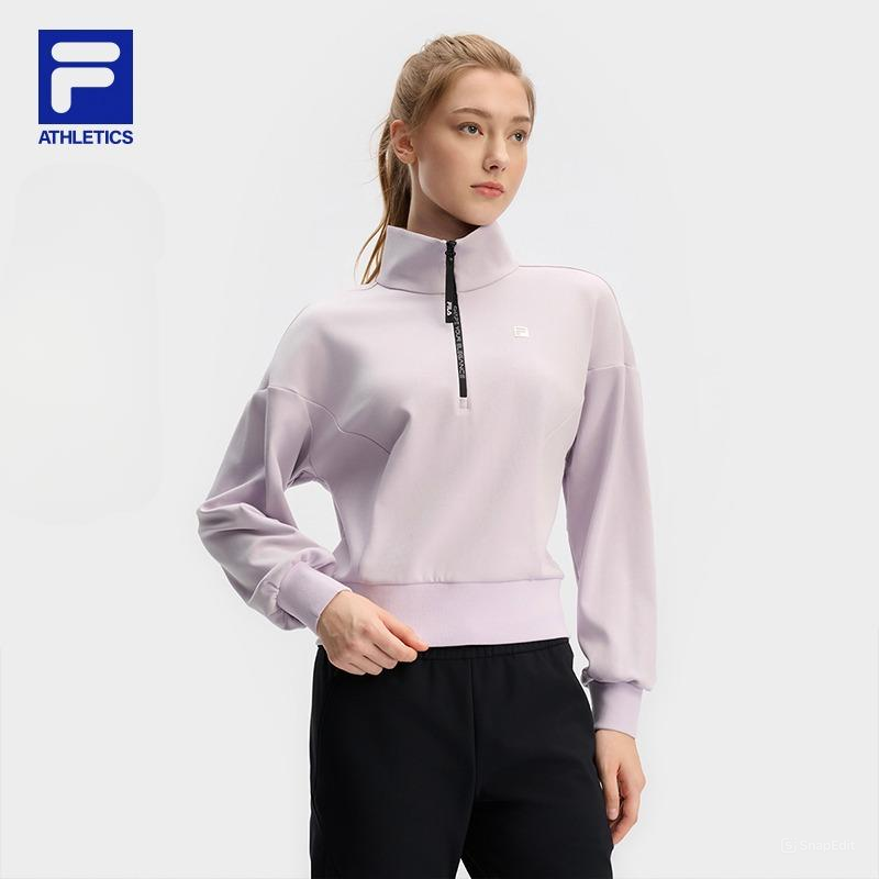 FILA CORE ATHLETICS FILA-FIT WOMEN Women Long Sleeve Top (Purple)