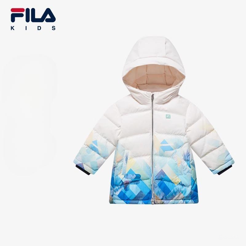 FILA KIDS WHITE LINE Boy's Mid Down Jacket