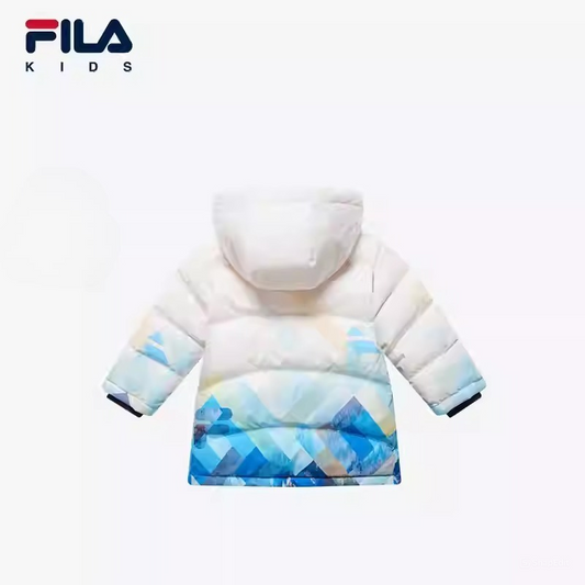 FILA KIDS WHITE LINE Boy's Mid Down Jacket